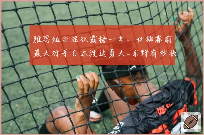 雅思组合混双霸榜一年，世锦赛前最大对手日本渡边勇大_东野有纱状态回升？
